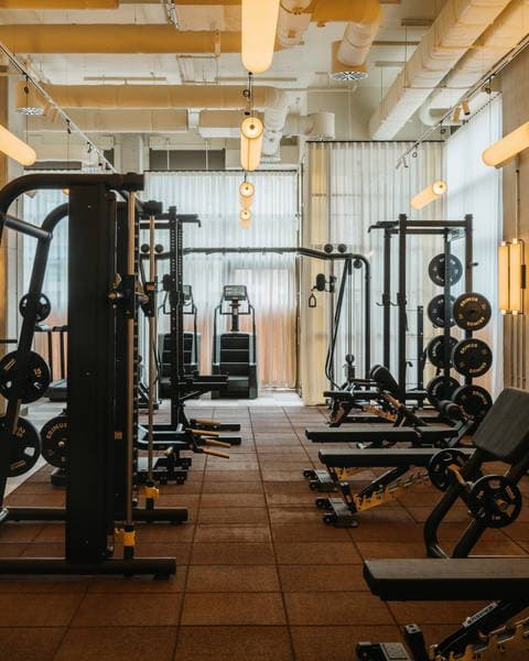 Your new gym space has arrived.

The Draper’s...