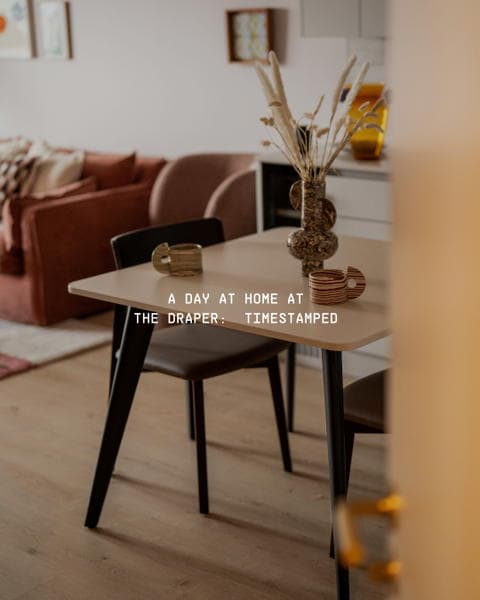 A day at The Draper, from AM to PM⁠
 ☁️⁠
A slow...